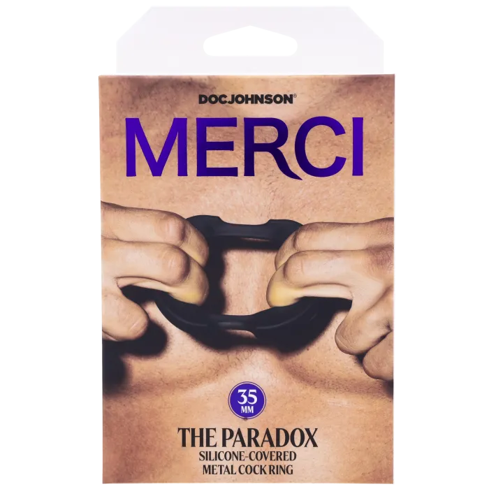 The Classics Merci Paradox cockring 35 mm metaal siliconen