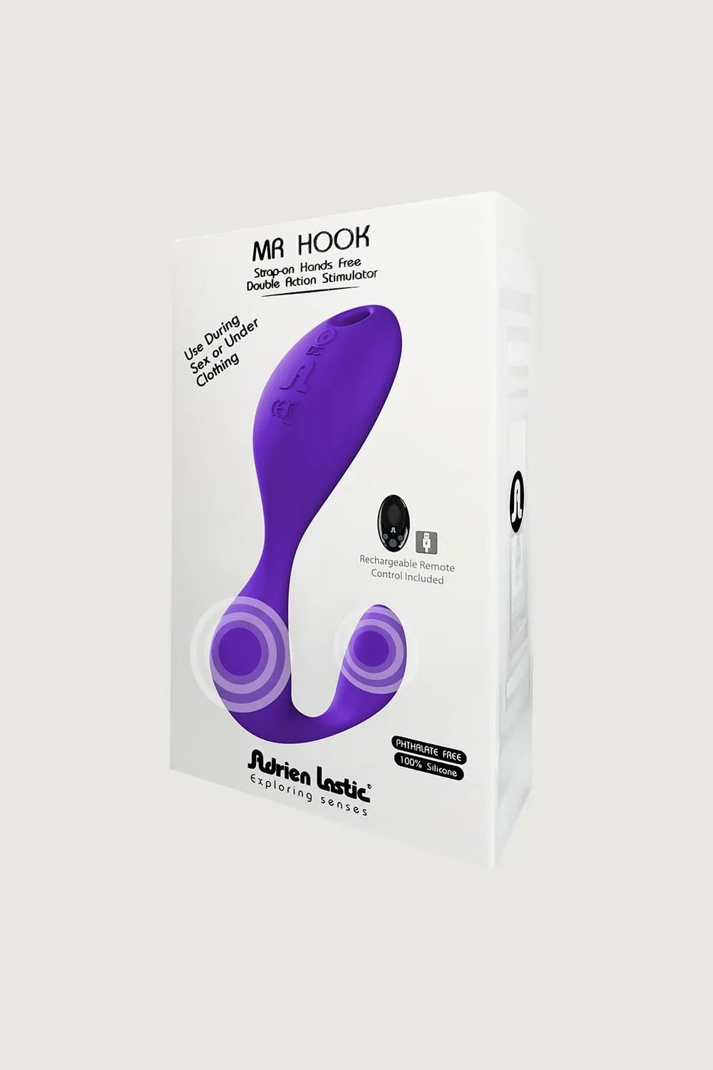 Adrien Lastic Mr Hook LRS vibrator met afstandsbediening handsfree