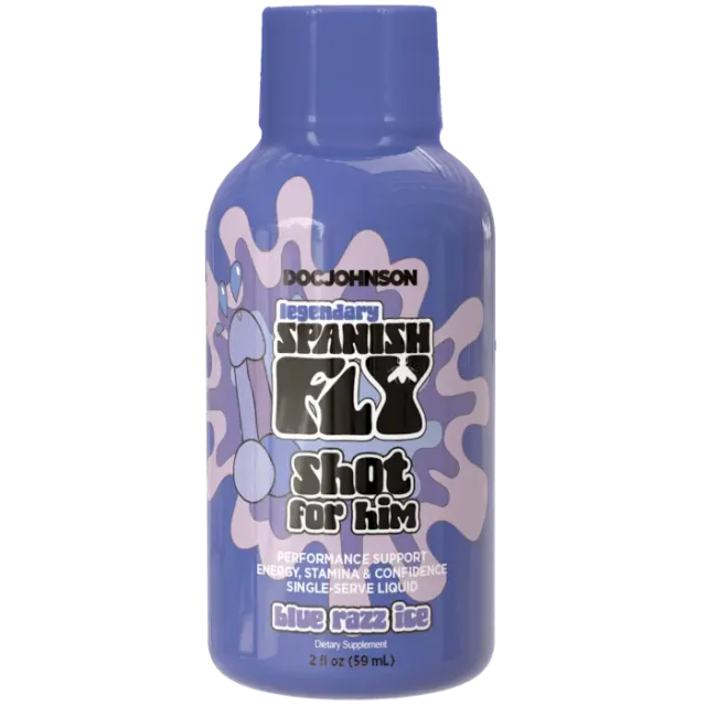 The Classics Spanish Fly For Him Shot blue razz ice 59 ml