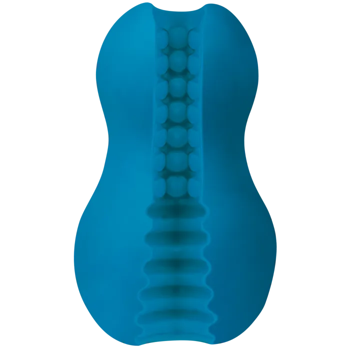 The Classics Mood Exciter masturbator blauw dubbele ingang