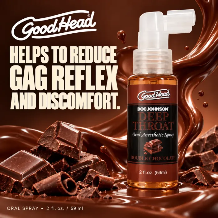 The Classics GoodHead Deep Throat Spray chocola 59 ml