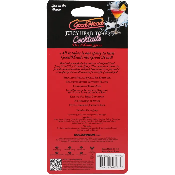 GoodHead Juicy Head Cocktails mondspray 9 ml Sex on the Beach
