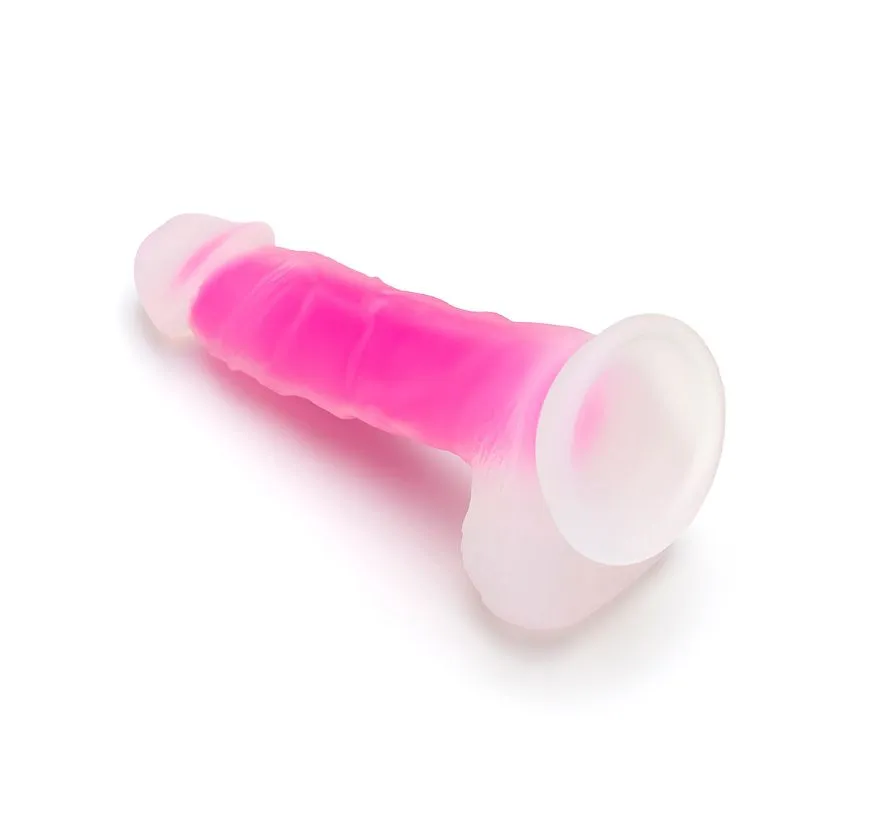 So Divine Glorious Dildo Roze 18 cm Real Skin Zuignap