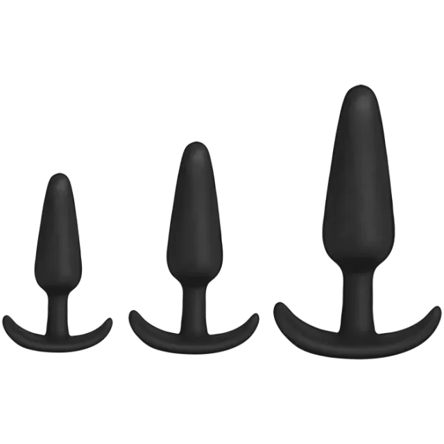 Merci Tush Trainer buttplug set 3 stuks siliconen
