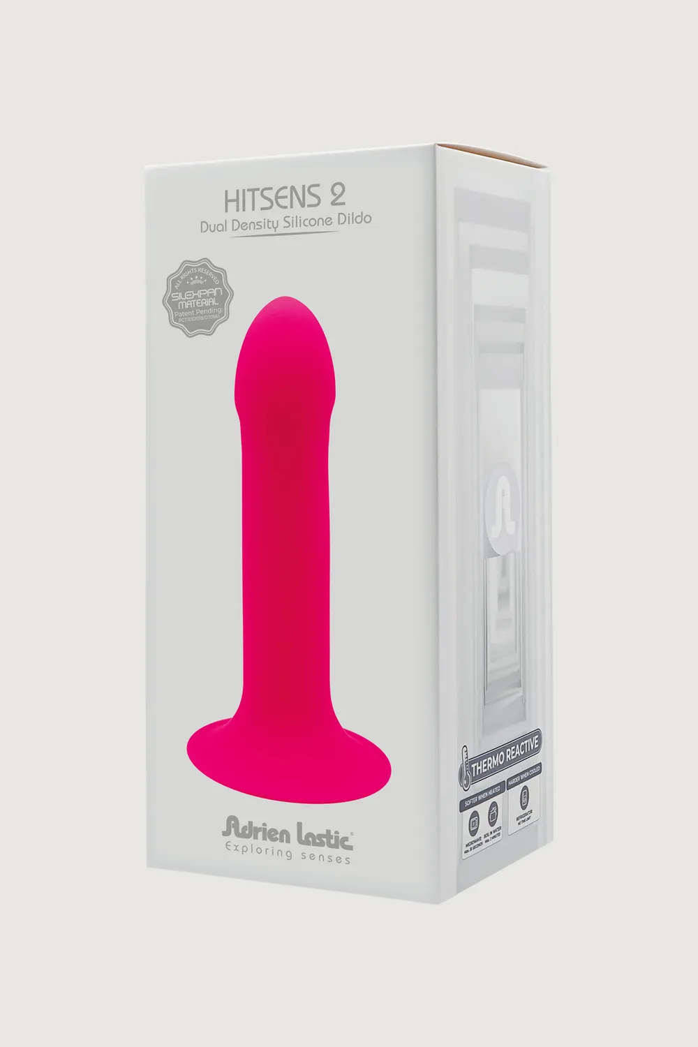 Adrien Lastic Hitsens 2 dildo Silexpan 16,8 cm zuignap