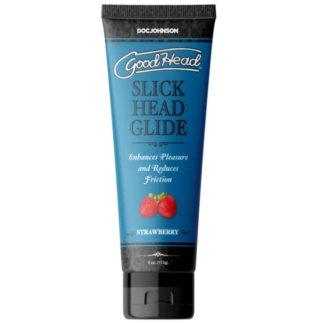 The Classics GoodHead Slick Head Glide glijmiddel aardbei 4 oz