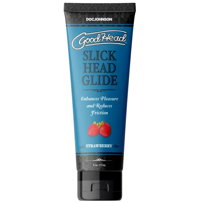 The Classics GoodHead Slick Head Glide glijmiddel aardbei 4 oz