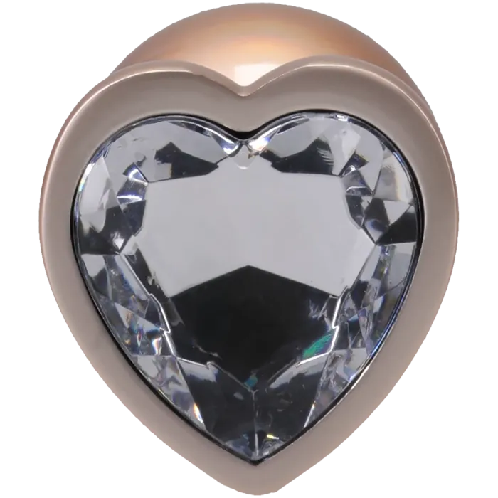 The Classics Booty Bling buttplug medium metaal roze