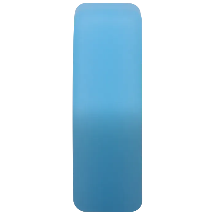 The Classics ROCK SOLID Cog cockring glow blauw silicone