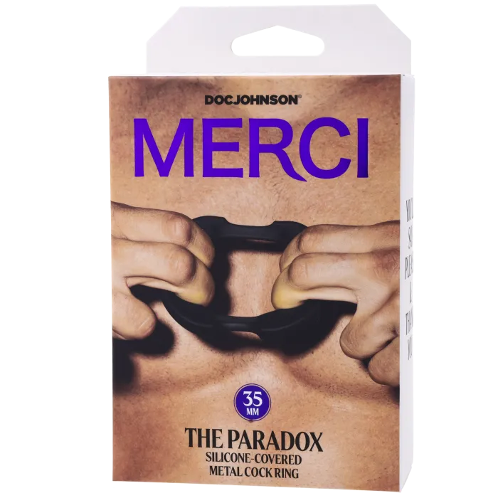 The Classics Merci Paradox cockring 35 mm metaal siliconen