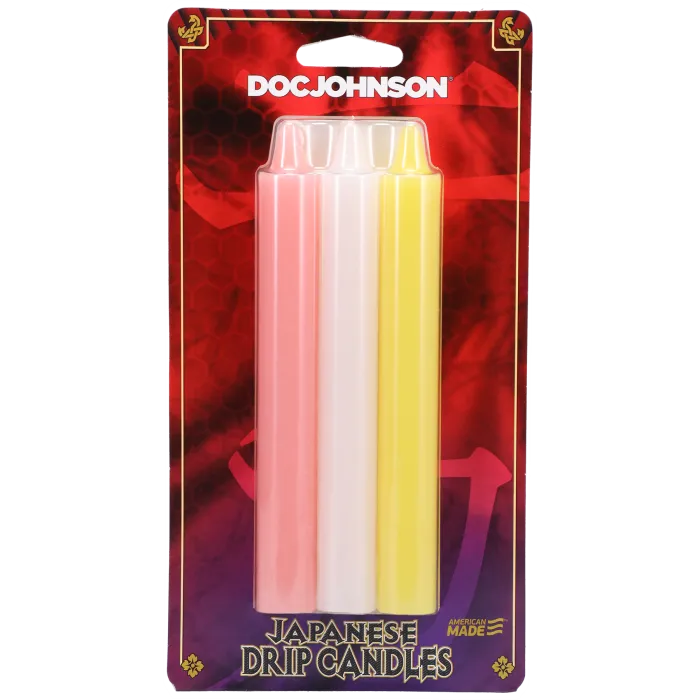 The Classics Japanese Drip waxplay kaarsen 3 stuks huidveilig