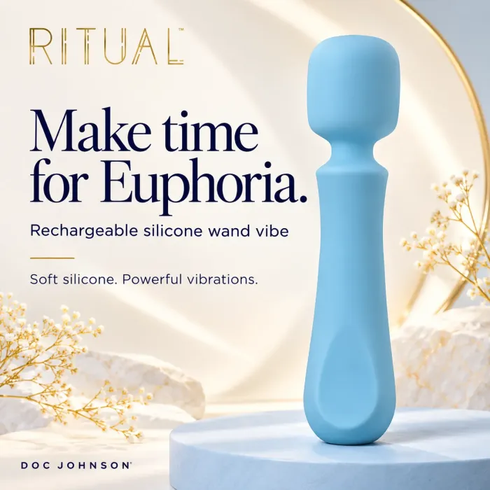 The Classics Ritual Euphoria Wand Vibrator 10 standen