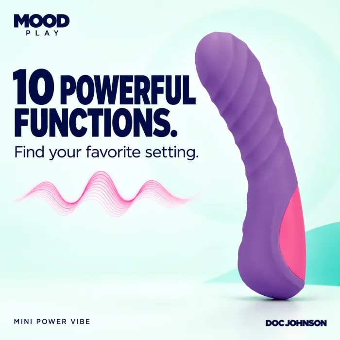 The Classics Mood Play mini vibrator paars krachtig stil