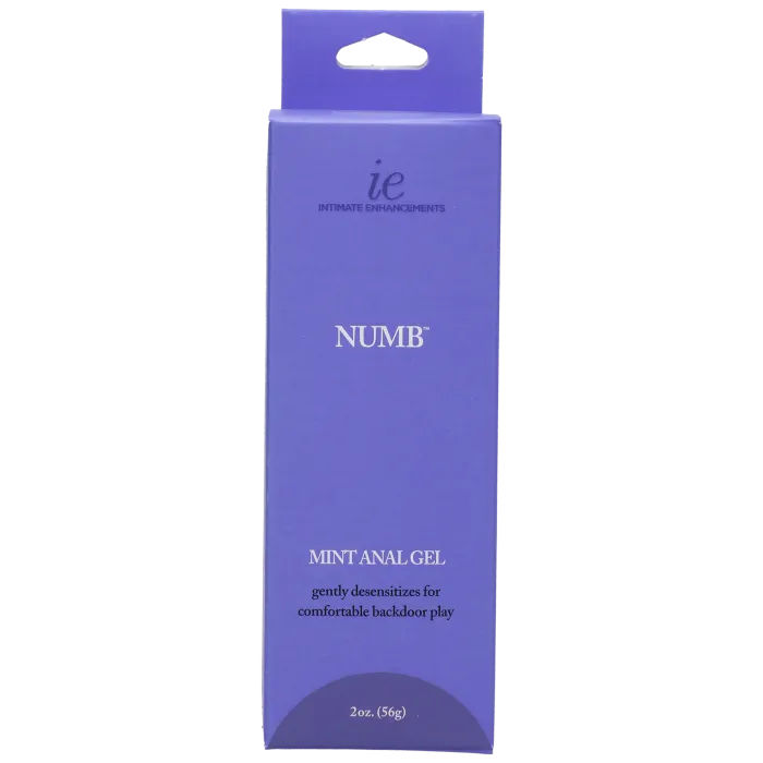 Intimate Enhancements Numb anale gel mint 56g