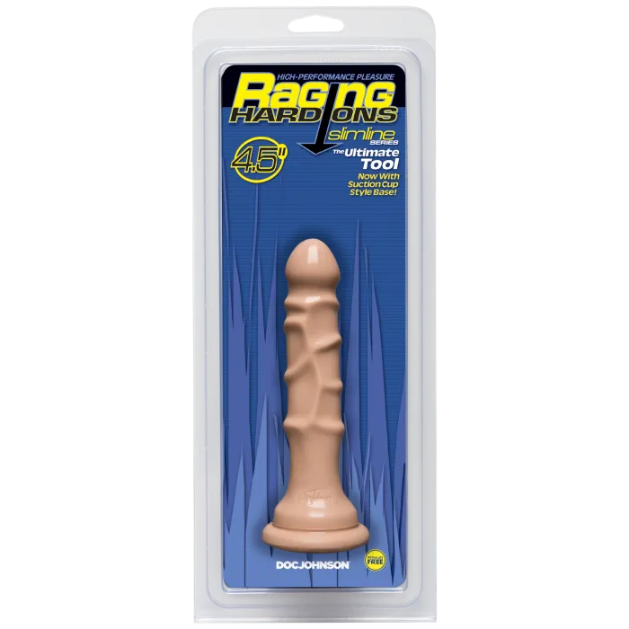 The Classics Raging Hard-Ons Slimline dildo 4,5 inch cream