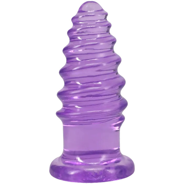 The Classics Crystal Jellies Anal Twist buttplug 15 cm geribd