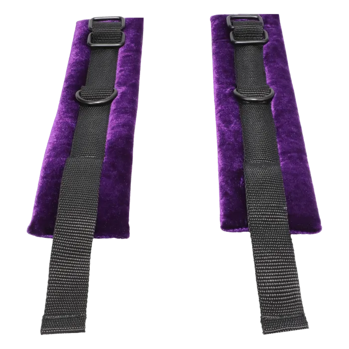 The Classics Merci Velvet enkelboeien violet-zwart fluweel