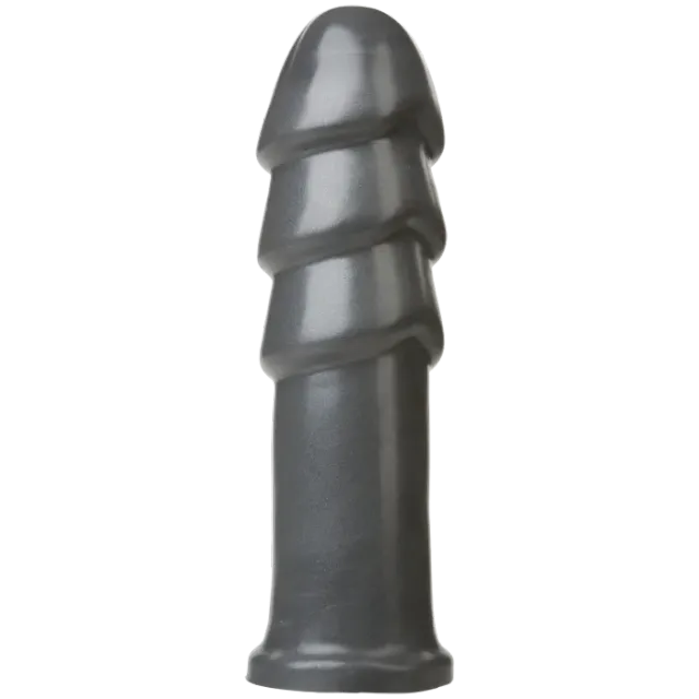 The Classics American Bombshell B-10 Warhead dildo 10 inch gun metal