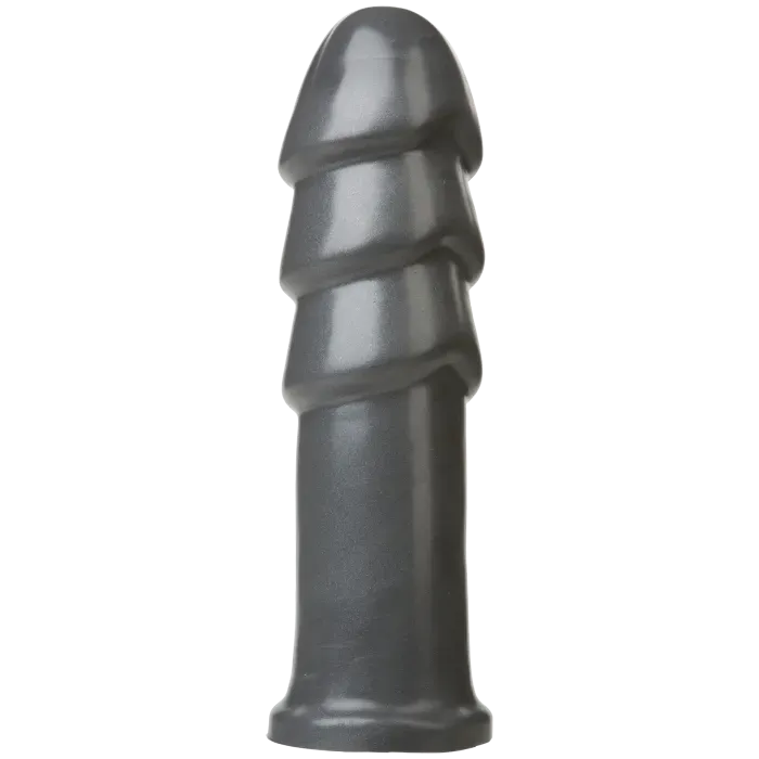 The Classics American Bombshell B-10 Warhead dildo 10 inch gun metal