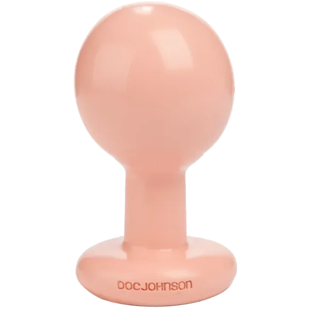 The Classics Classic Round butt plug medium cream