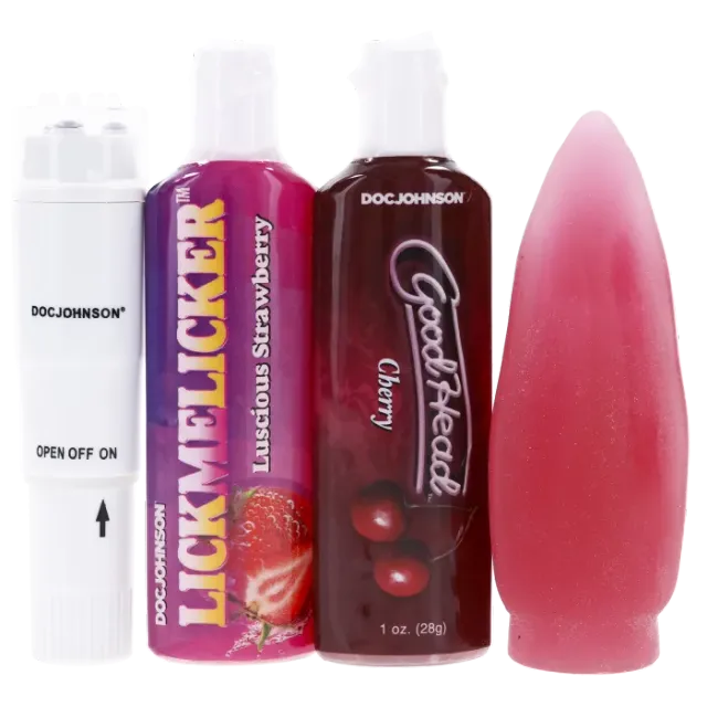 The Classics Oral Delight Couples Kit set aardbei kers