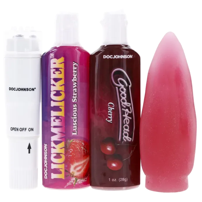 The Classics Oral Delight Couples Kit set aardbei kers