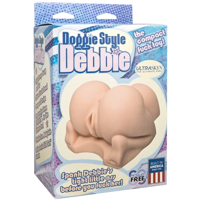 Doggie Style Debbie masturbator Ultraskyn vanilla