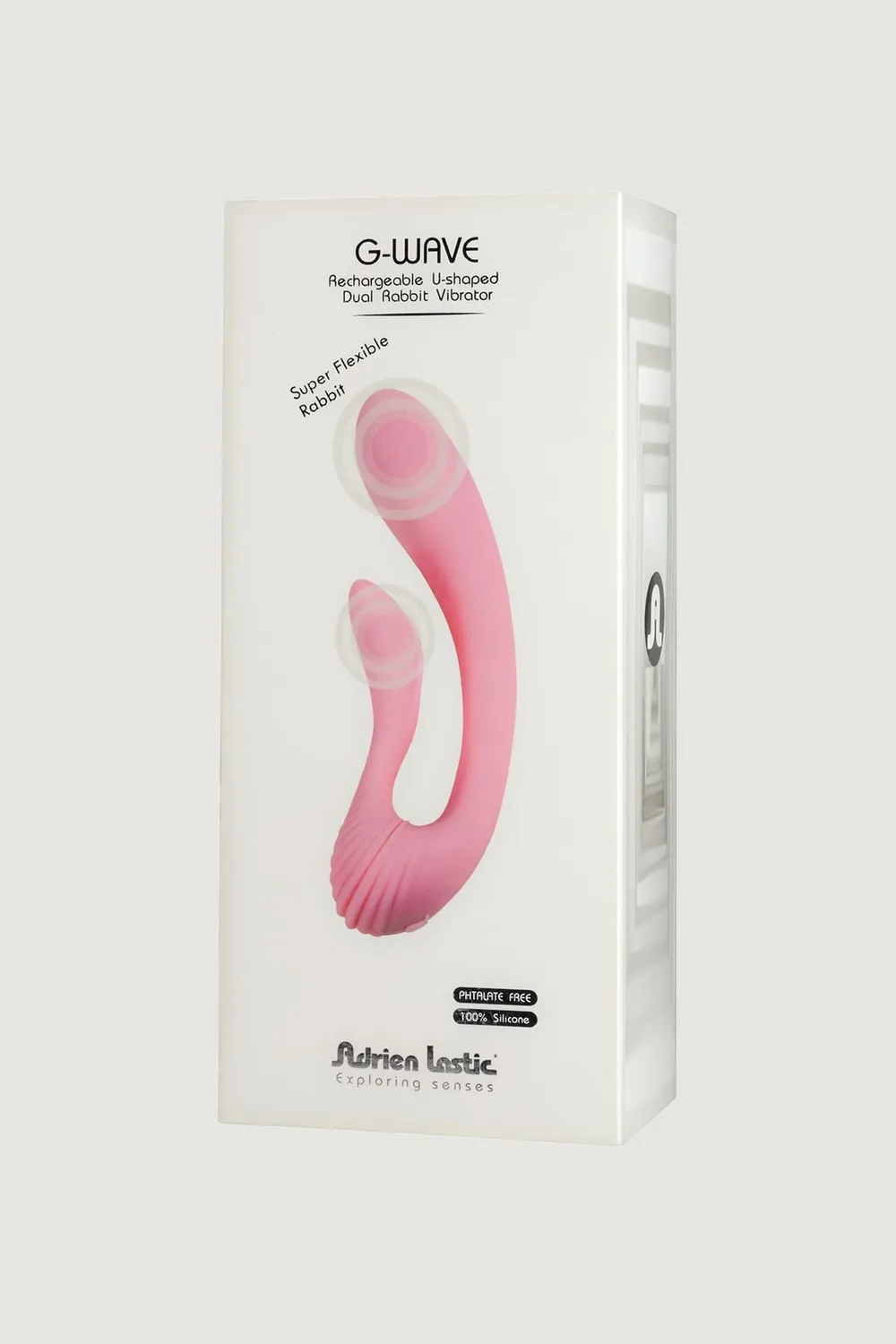 Adrien Lastic G-Wave rabbit vibrator silicone 2 motors