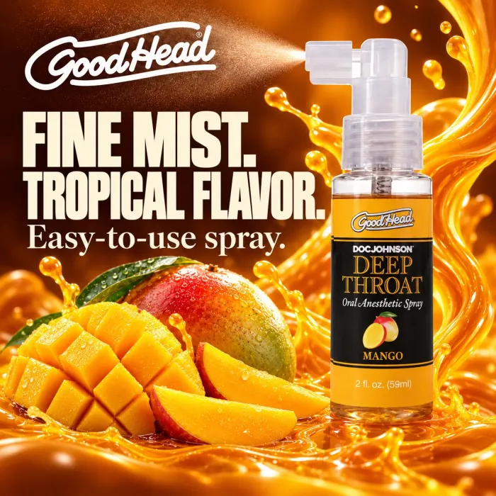 The Classics GoodHead Deep Throat spray mango 59 ml