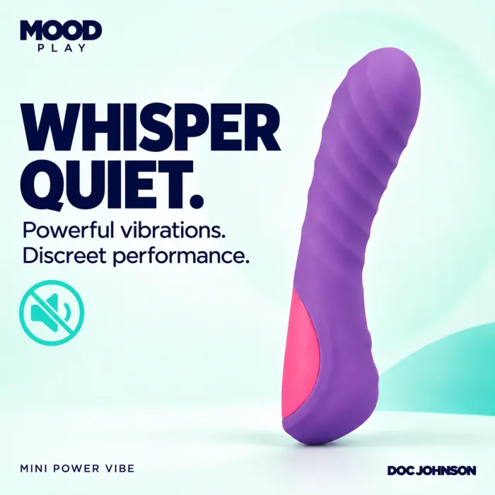 The Classics Mood Play mini vibrator paars krachtig stil