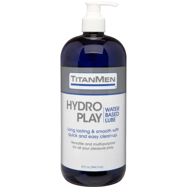 TitanMen Hydro Play glijmiddel op waterbasis 946 ml