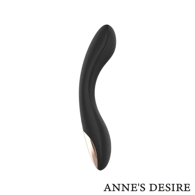Anne's Desire WatchMe Curve vibrator zwart/goud afstandsbediening