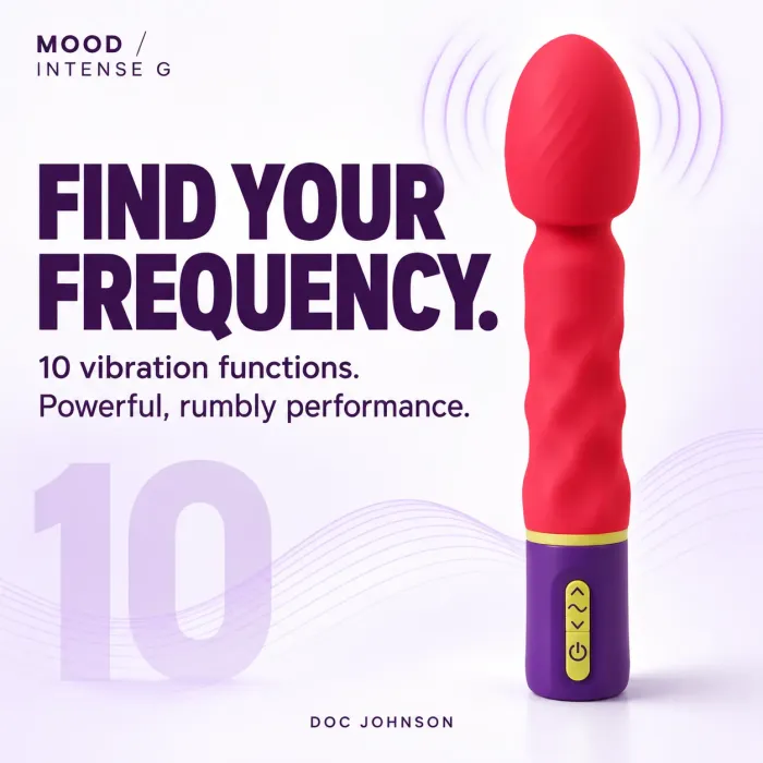 Mood Intense G Vibrator Roze siliconen 10 standen