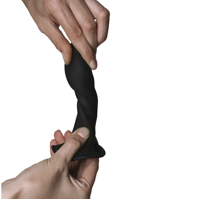 The Classics Adrien Lastic Hitsens 5 dildo siliconen zwart thermo