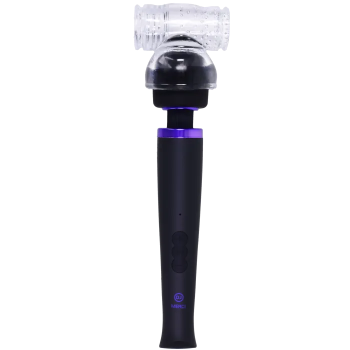 Merci Cock Stroker wand opzetstuk transparant
