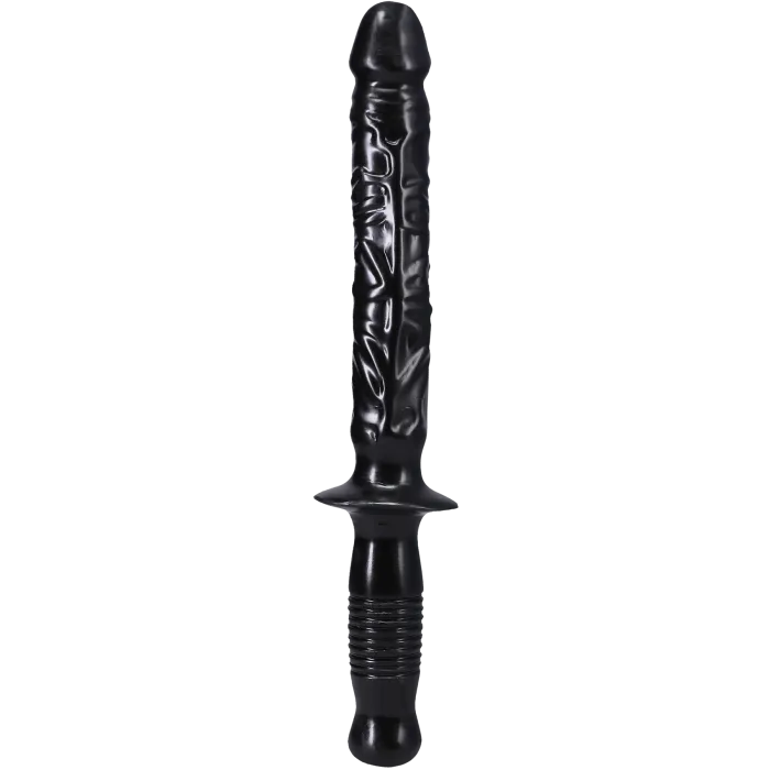 The Classics Manhandler 10 Inch dildo met handvat cream PVC