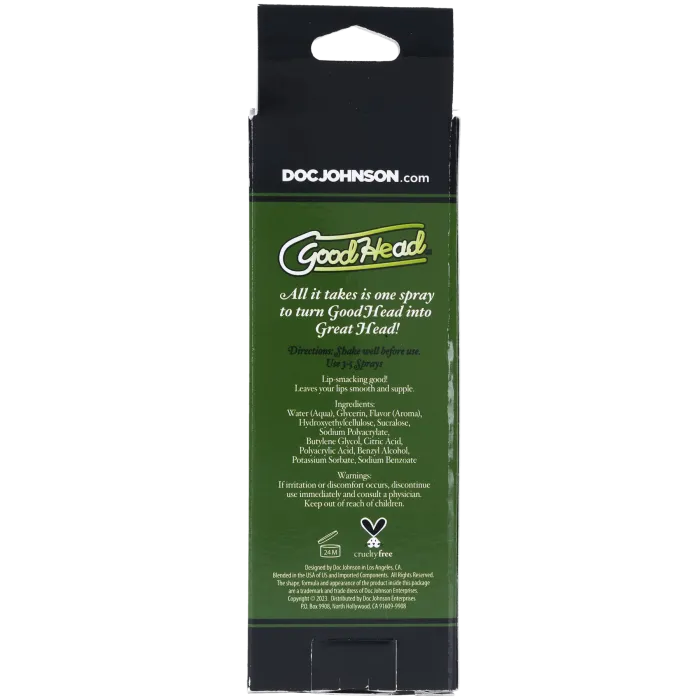 GoodHead Juicy Head Dry Mouth Spray mondspray zure appel 59 ml