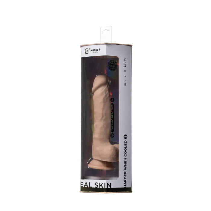 SILEX-D Real Skin Model 1 dildo 20 cm vloeibare siliconen