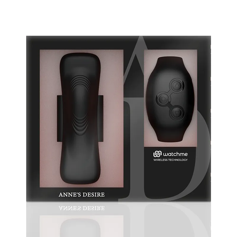 Anne's Desire WatchMe Panty Pleasure slipvibrator zwart discreet