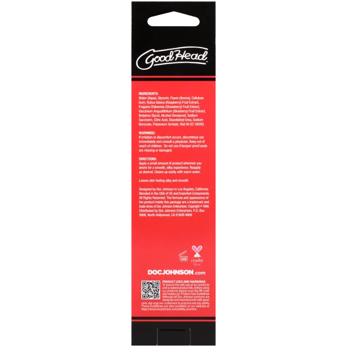 The Classics GoodHead Oral Delight Gel 113g aardbei