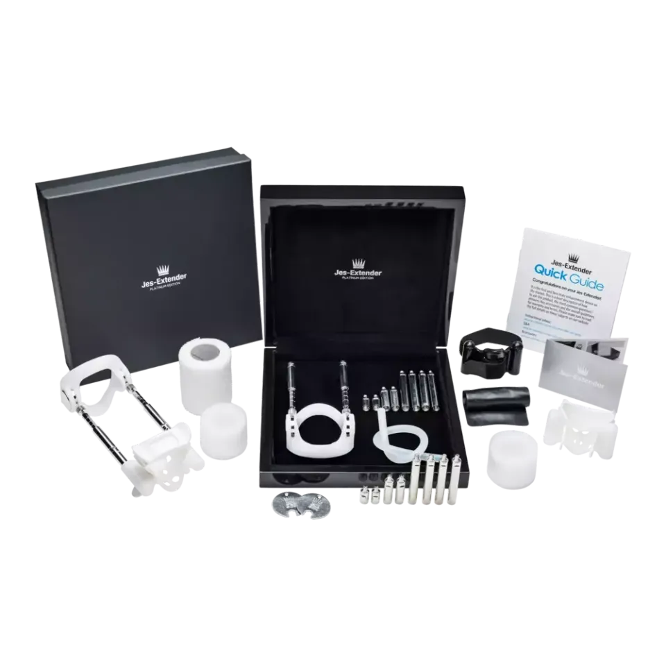 Jes-Extender Platinum penisextender complete set