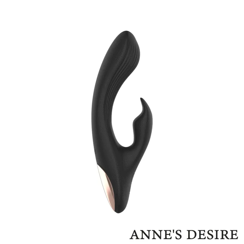 Anne's Desire WatchMe Rabbit vibrator zwart afstandsbediening