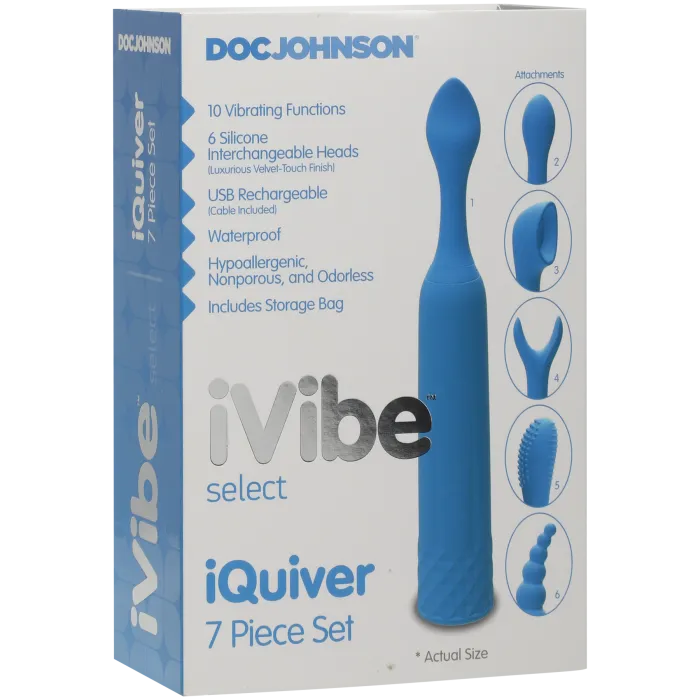 Doc Johnson iVibe Select iQuiver vibrator 7-delige set
