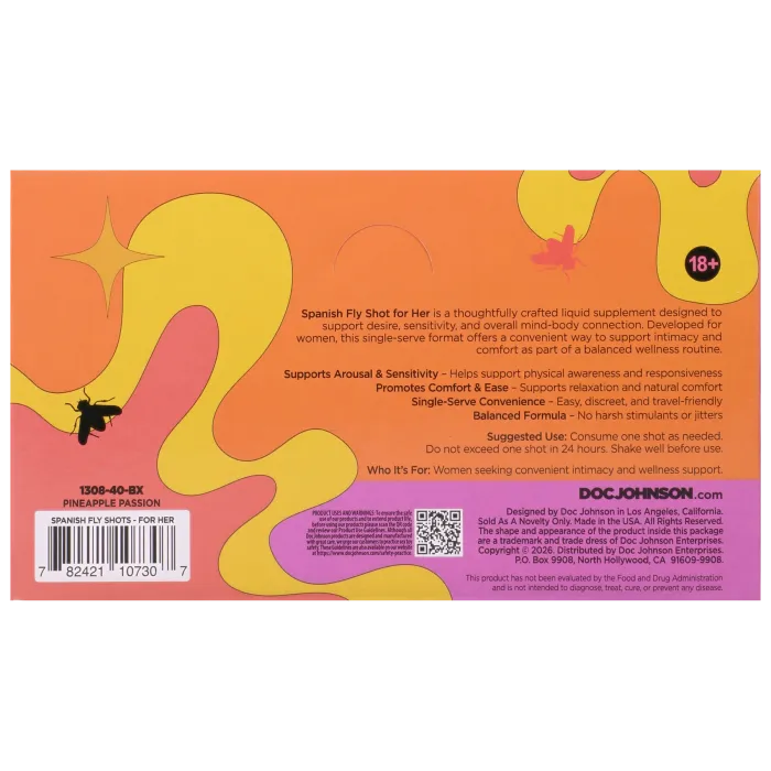 The Classics Spanish Fly arousal shot ananas 59 ml single