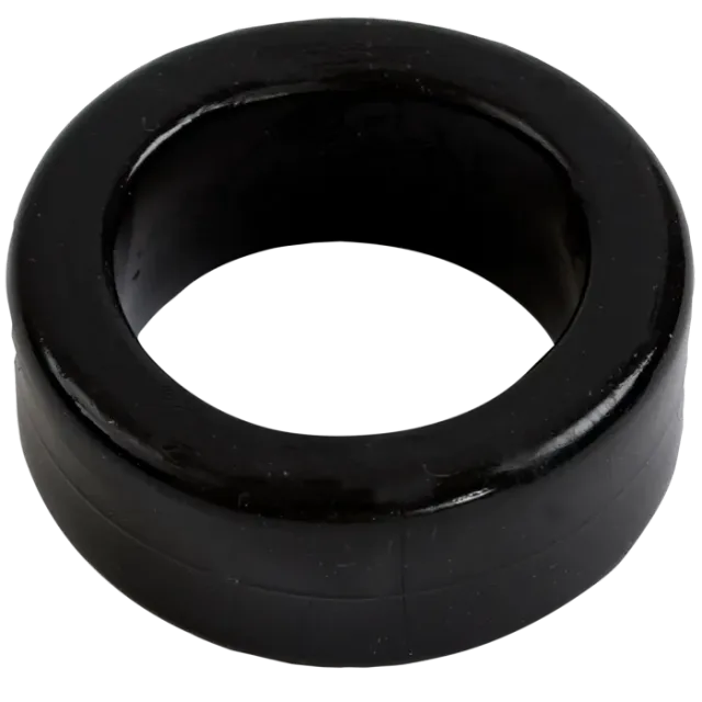 The Classics TitanMen cockring zwart stretch TPR