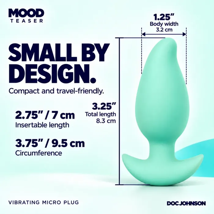 The Classics Mood Teaser vibrerende micro plug mint