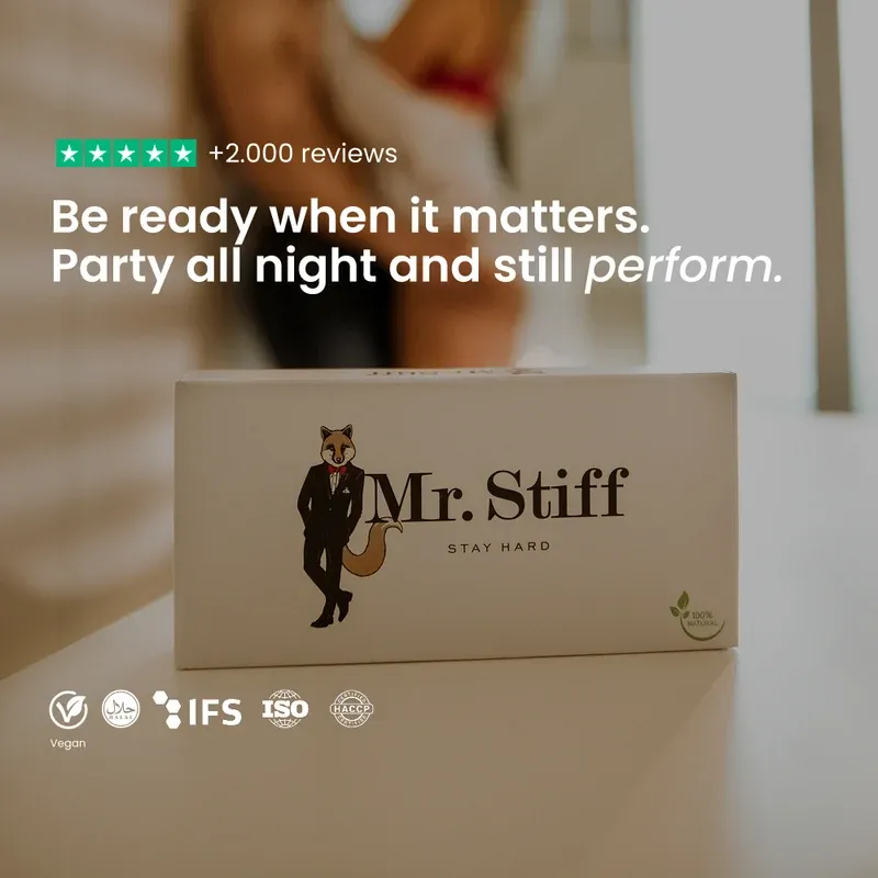 Mr Stiff Libido Pills libidocapsules natuurlijk 30-45 min