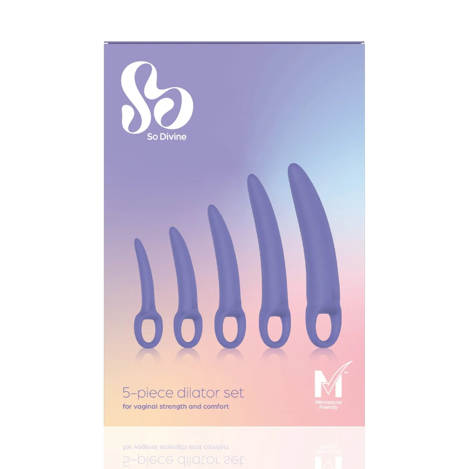 So Divine Embrace & Thrive Dilatorset 5-delig Siliconen