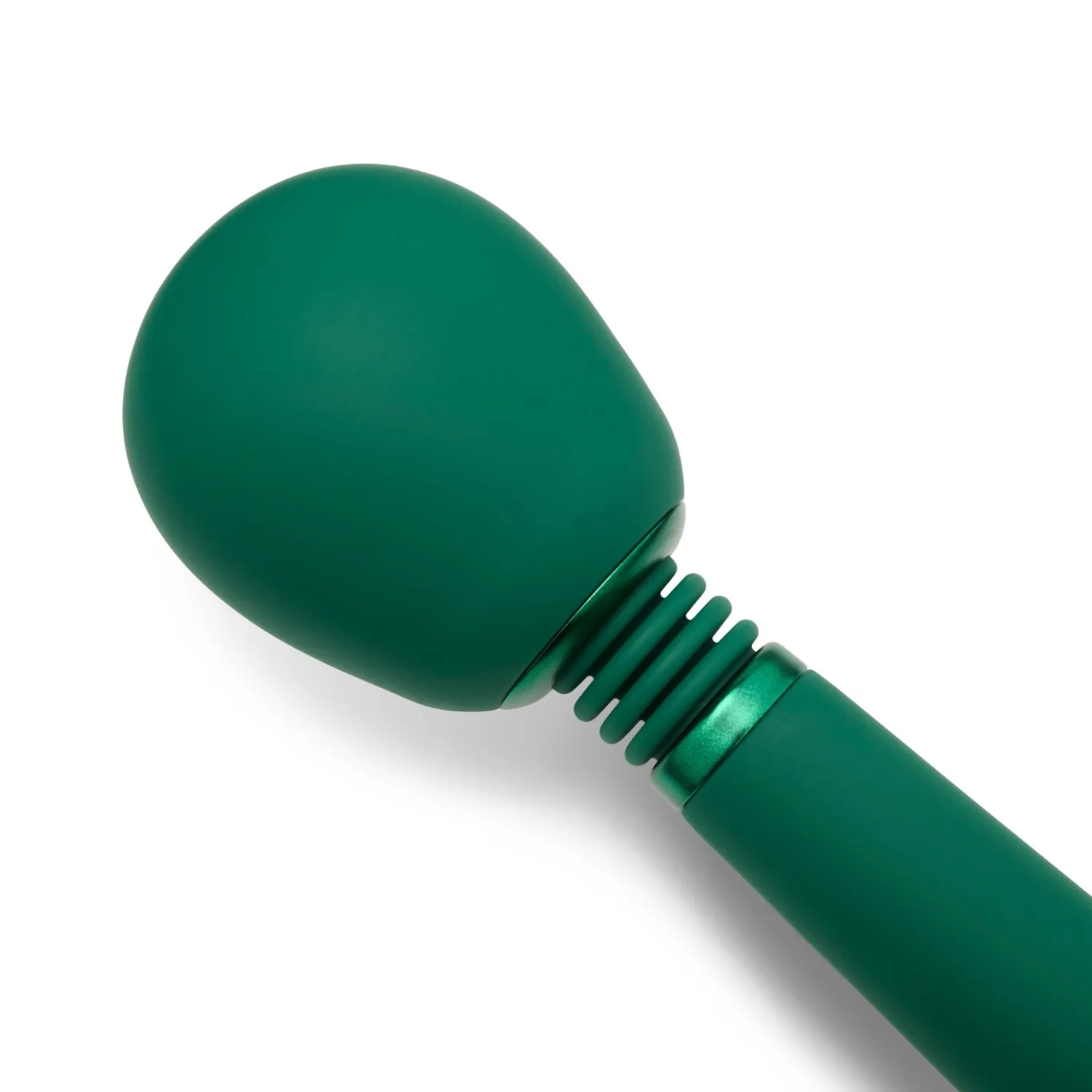 So Divine Wonder Wand Vibrator Groen Oplaadbaar Siliconen
