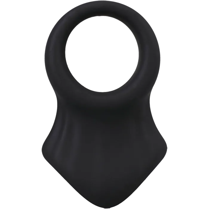 The Classics ROCK SOLID The Presenter cockring zwart silicone